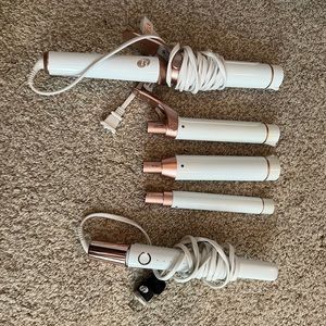 T3 Curling Iron and Straightener Set